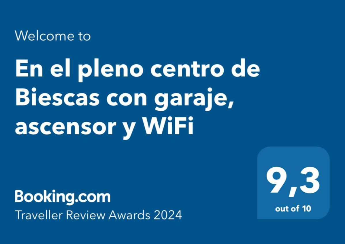 Apartament En El Pleno Centro De Biescas Con Garaje, Ascensor Y Wifi Zewnętrze zdjęcie